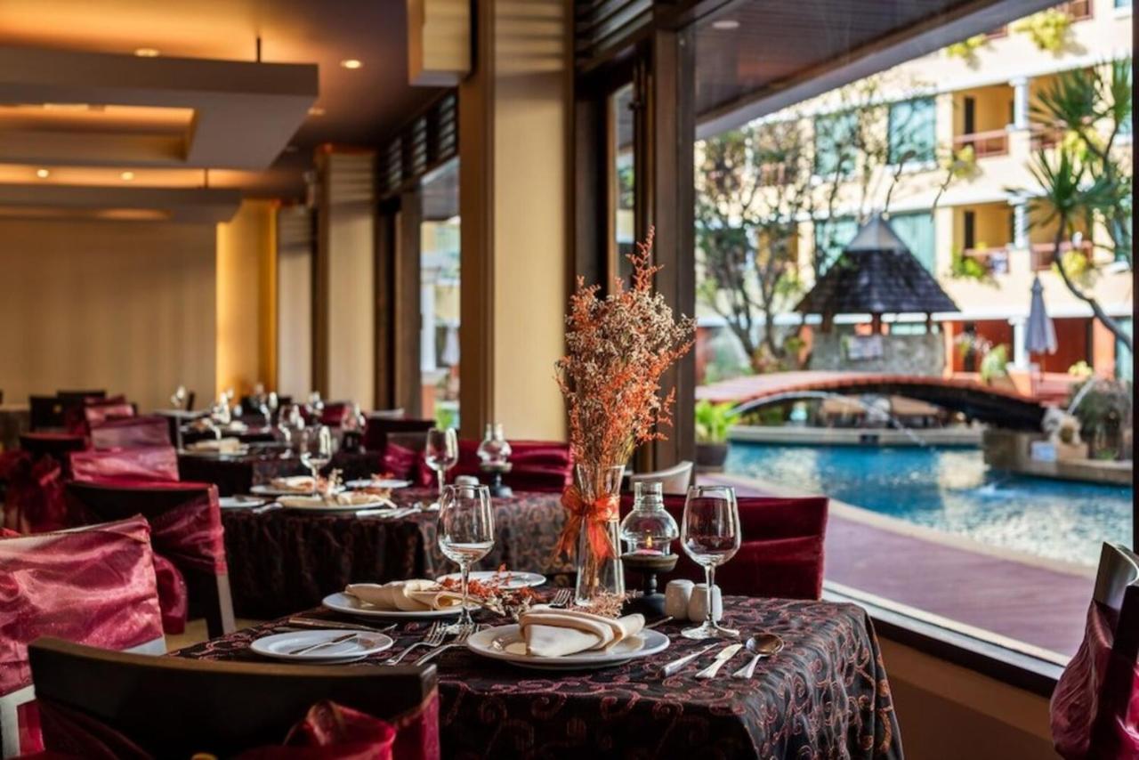 Patong Paragon Resort & Spa Sha Extra Plus Dış mekan fotoğraf The restaurant
